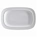 Kitchen & Housewares : Denby White Squares Platter 41 x 27 cm