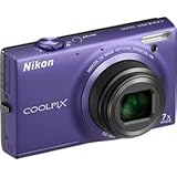 IMAGE OF Nikon COOLPIX S6100 16 MP Digital Camera with 7x NIKKOR Wide-Angle Optical Zoom Lens and 3-Inch Touch-Panel LCD (Violet)