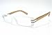 GUCCI 2905 White EJY Optical Frame Eyeglasses 50x17
