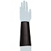 Ansell CPP 59-801 Cane Mesh Double Thickness Sleeve, 8" Length, Black (Pack of 12 Pair)