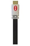 Accell B102C-007B ProUltra HDMI-A Flat Cable (2 meters, Black)