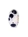 Trollbeads Black Spot Charm Bead - 61400