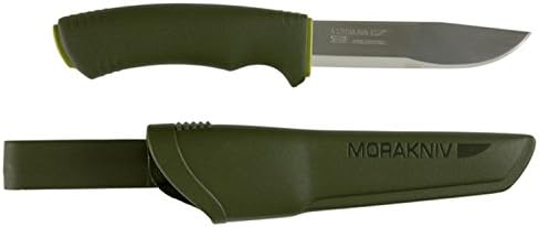 Morakniv Bushcraft Forest Survival Hunting Fixed-blade Knife (Green)