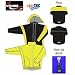 Viga Men's Running Cyclone Jacket (Size: Extra Small) (Colour: Florescent Yellow )