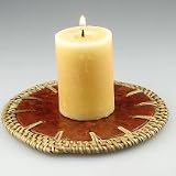 Fair Trade Coasters/Candle Holder