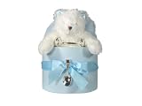 Child to Cherish Five Piece Silver Spoon Giftset Blue