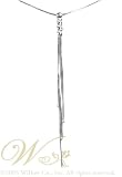 MILLE LUCCI: *FITZI ITALIAN LIQUID SILVER NECKLACE*