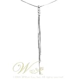 MILLE LUCCI: *FITZI ITALIAN LIQUID SILVER NECKLACE*