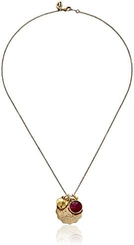Alisa Michelle Live Love Laugh Ruby Pendant Necklace, 18"
