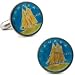 Hand Painted Canadian Dime Coin Cufflinks