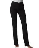 Not Your Daughter's Jeans Straight Leg Jeans, Studs & Stones Back Pocket Black Overdye Wash Black Overdye 16