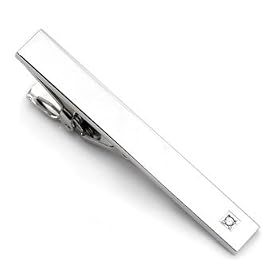 ST Dupont Platinum Diamond Tie Clip by ST Dupont