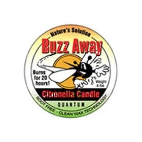 Quantum Research Buzz Away Citronella Candle Repellent