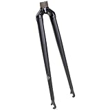 Origin8 Cro-Mo Lite Road Fork - 700C, 1-1/8, 300mm Threadless, Black