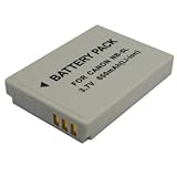 Hitech - Rechargeable Battery for Canon PowerShot SD800 IS, SD870 IS Digita ....