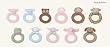 Angel Dear New Flat Ring Rattles