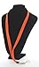 VAS Waterproof Cruise N Travel Cash, ID, Credit / Debit Card & Key Holder - ORANGE Deluxe Lanyard #5 Carabiner With RFID Protection -