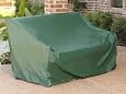 Outdoor Sofa Covers : Loveseat 58 x 36 x 38 Green