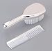 Personalized Silver Baby Girl Brush and Comb Gift Set with Free Engraving & Shipping