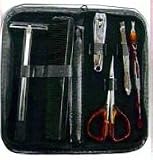 Mens Grooming Travel Kit! 7 items! w/ Case