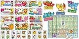 TEACHERS FRIEND TF-3008 BB SET ALL SEASON CALENDAR-INCLUDES DATE & HOLIDAY COVER-UPS