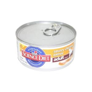 Hill\'s Science Diet Adult Advanced Fitness Savory Chicken Entree Dog Food - 5.8-Ounce Can (Pack of 24)