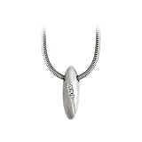 Titanium Diamond Set Coloured Pendant and Necklace by Ti2 Woman