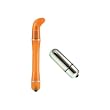 California Exotics / Swedish Erotica Waterproof Pixies Mini G Orange Vibrator Adult Sex Toy Kit