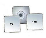 Rucci Square Suction Cup Mirror, Clear Acrylic, 10X, 4 Inch 31Qj7eeFtCL. SL160 Rucci Square Suction Cup Mirror, Clear Acrylic, 10X, 4 Inch
