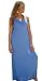 LONG LIGHT BLUE SUMMER DRESS