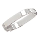10mm TV-shaped Polished Bangle