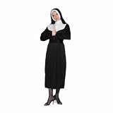 Kost�m Nonne Nonnenkost�m Schwester Gr. 36/38 (S), 40/42 (M), 44/46 (L), Gr��e:Mvon "Smiffys"