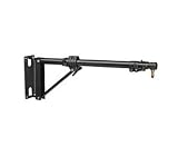 Manfrotto 098SHB Variable Short Wall Boom with Variable Extends from 30.75-Inches to 48-Inches (Black)