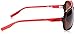 Nike MDL. 200 Sunglasses, Crystal Brown/Hyper Red, Brown Lens