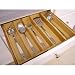 Kitchen & Housewares : Expandable Drawer Organizer (Natural) (2.5