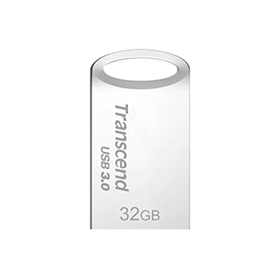 Transcend JetFlash 710 32 GB USB 3.0 Pen Drive (TS32GJF710S), Silver