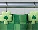 Shamrock SHOWER CURTAIN HOOKS rings St. Patrick's Day saint pat's patrick's paddy's bathroom bath room Home Decor