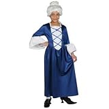 Martha Washington Child Costume - Kid's Costumes