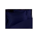 300TC Egyptian Cotton PillowCase Pair (2) STANDARD STRIPE NAVY BY MARRIKAS