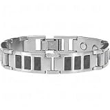 Sabona Carbon Fiber Stainless Magnetic Bracelets