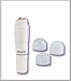 Compact Waterpro 2 1/2 Inch Waterproof Personal Travel Massager With 4 Separate Massager Heads