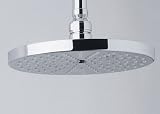 Rohl 1075/8AB Antico Brass Rohl Shower 8 Circular Rainfall Shower Rose Single Function Showerhead from the Rohl Shower Collection 1075/8