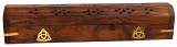 Triquetra Stick & Cone Incense Burner with Storage