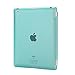 Besdata Auto Wake/Sleep Function & Translucent Magnetic Case for iPad 2 / iPad 3 / ipad 4 Bundle with Screen Protector, Cleaning Cloth & Stylus(Blue)
