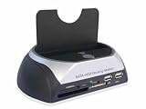 ARKVIEW DSH-CRHU SATA 2.5-Inch and 3.5-Inch Hard Drive Docking Station With All-in-One Card Reader and USB 2.0 HUB