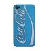 Coca Cola Coke iPhone 4 4G Blue Hard Plastic Case Skin