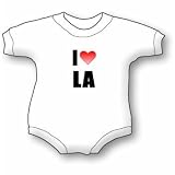 I Love LA Baby Ultrasoft Onesie