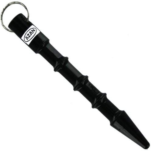 Kubaton Self Defense Black Keychain