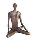 Yoga Bronze Sculpture (Lotus)