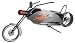 Motorcycle Chopper Wine Bottle Holder H&K Steel Sculpture